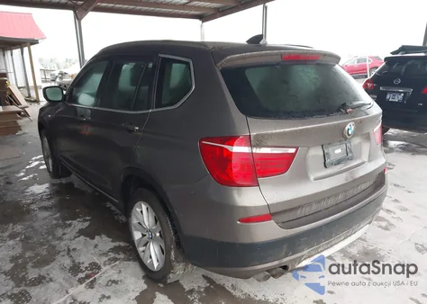 2011 BMW X3 xDrive28I из США, поврежденный, VIN 5UXWX5C57BL707994